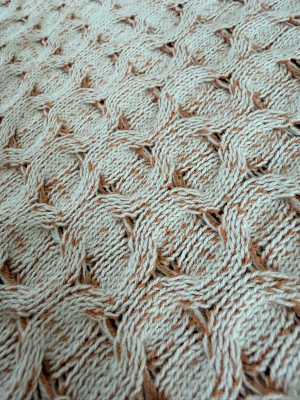 Knox Rose NWT Chunky Honeycomb Knit‎ Mock-Neck Oversized Cozy Minimalist Sweater - Picture 5 of 7